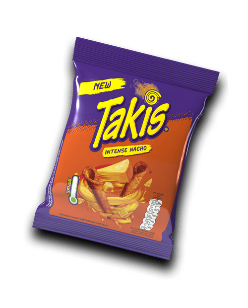 Takis Intense Nacho packaging